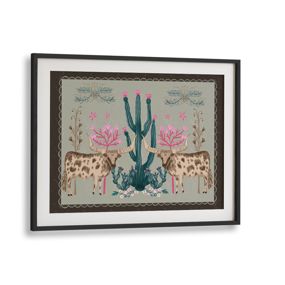 BLOOMING DESERT LONGHORNS