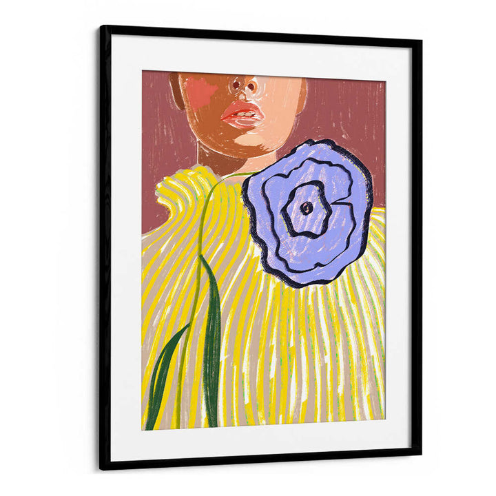 BLOSSOM ELEGANCE , PORTRAITS & FIGURATIVE ILLUSTRATIONS