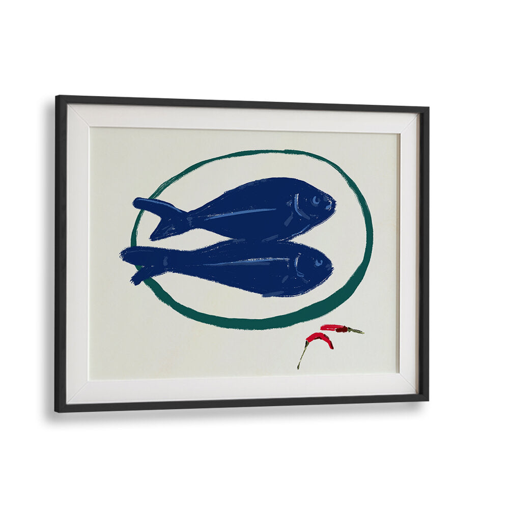 BLUE FISH AND SPICE , KITCHEN POSTERS