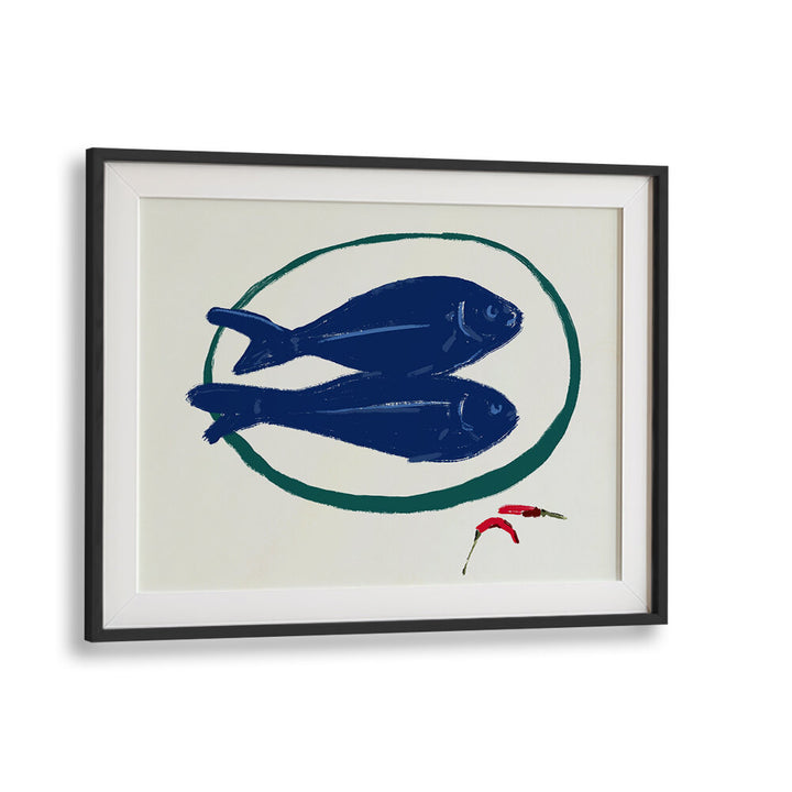 BLUE FISH AND SPICE , KITCHEN POSTERS