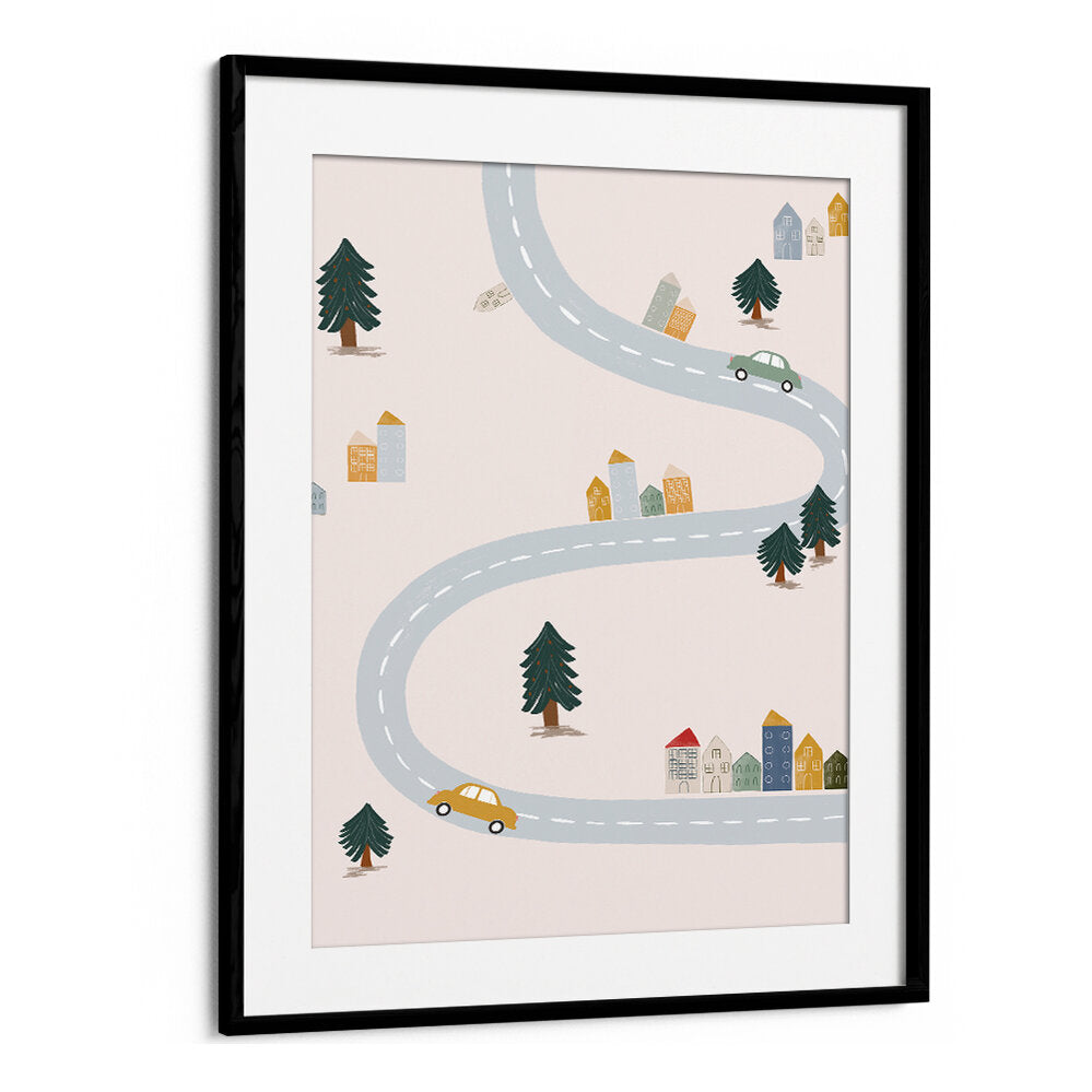 BLUE GREEN VILLAGE , KIDS ROOM PAINTINGS