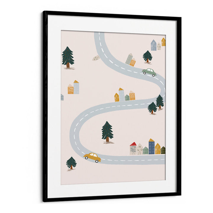 BLUE GREEN VILLAGE , KIDS ROOM PAINTINGS