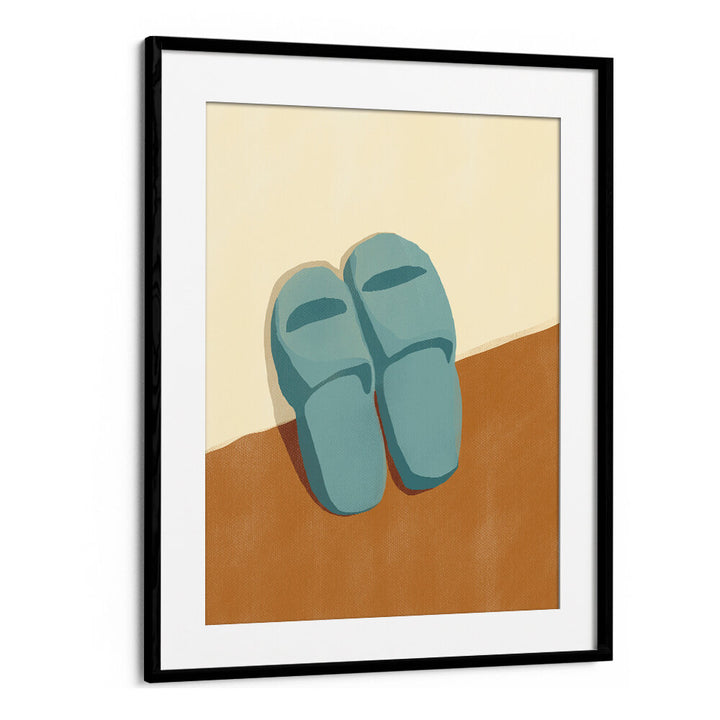 BLUE SLIPPERS , FASHION POSTERS