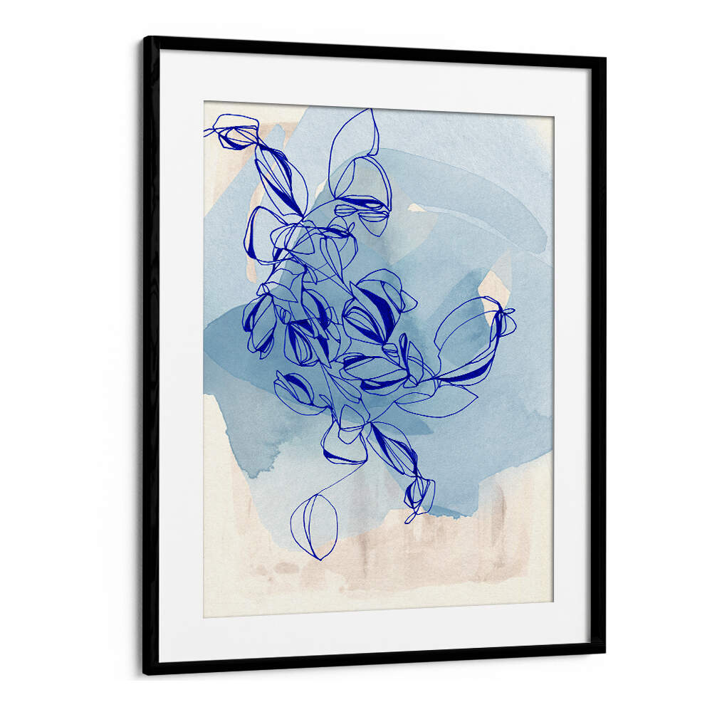 BLUE VINE ELEGANCE , ORGANIC FORMS
