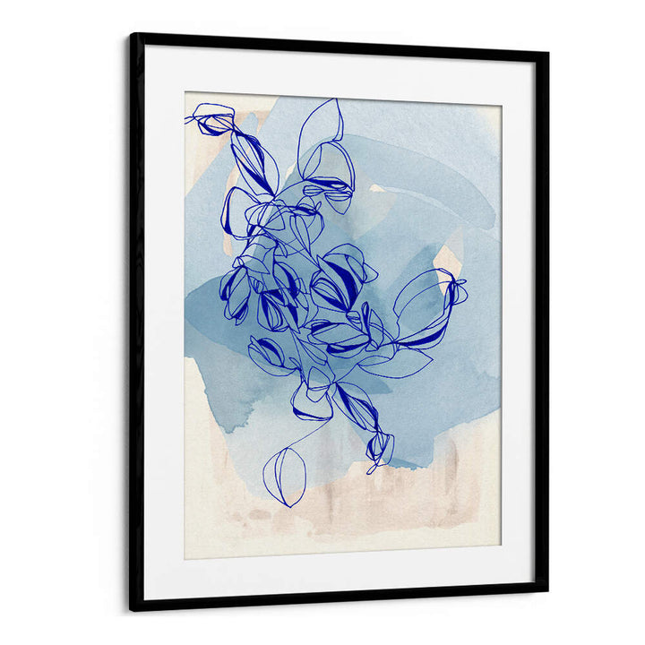 BLUE VINE ELEGANCE , ORGANIC FORMS