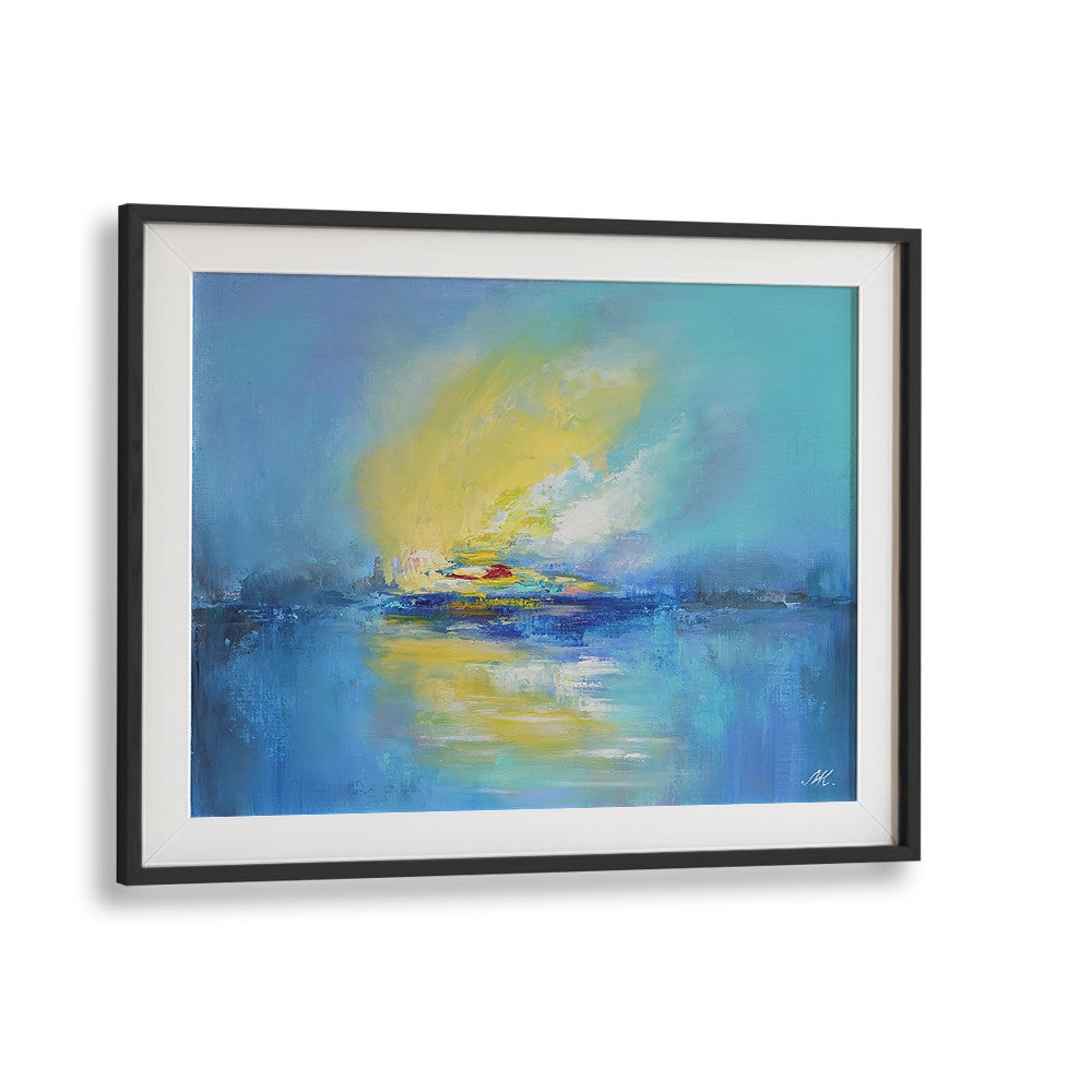 BLUE YELLOW HORIZON GLOW