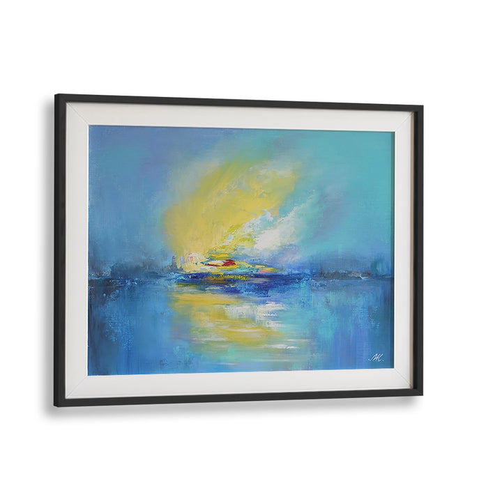 BLUE YELLOW HORIZON GLOW