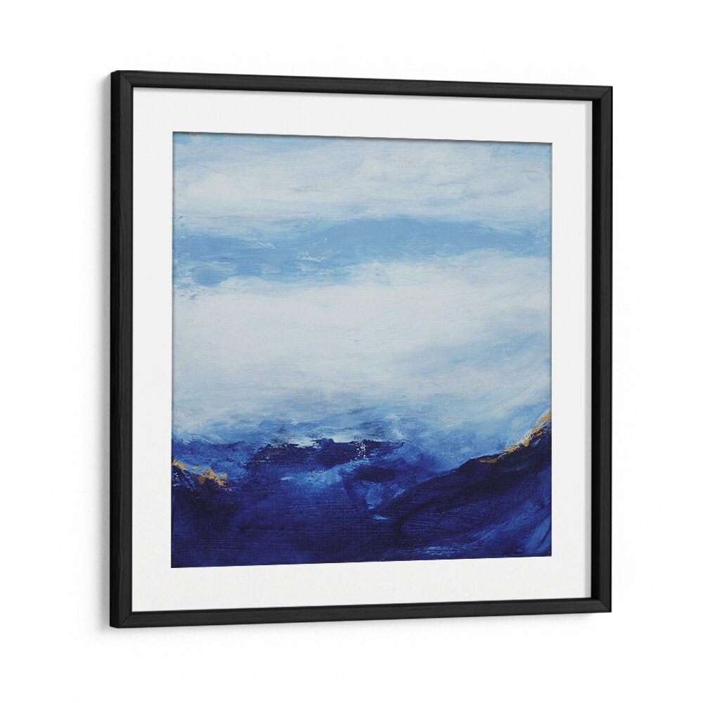 BLUE AND WHITE LANDSCAPE