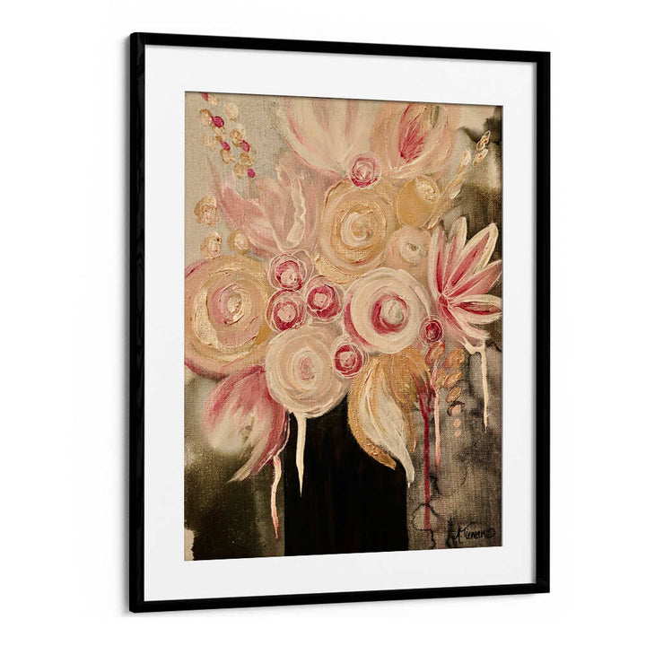Elegant BLUSH, FLORAL FLOWER PAINTINGS featuring soft hues and textures to enhance your living space. Perfect for any room.