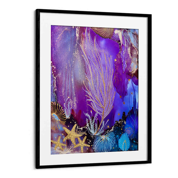 Vibrant BLUSHING REEF II, BEACH PAINTINGS showcase stunning marine colors and coastal serenity for your space.