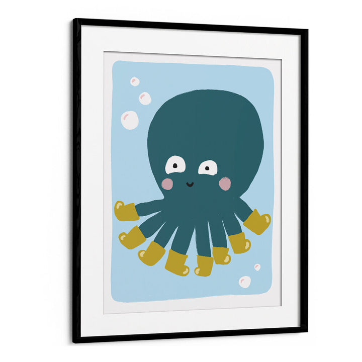 BOOTED OCTOPUS FUN , KIDS ROOM PAINTINGS