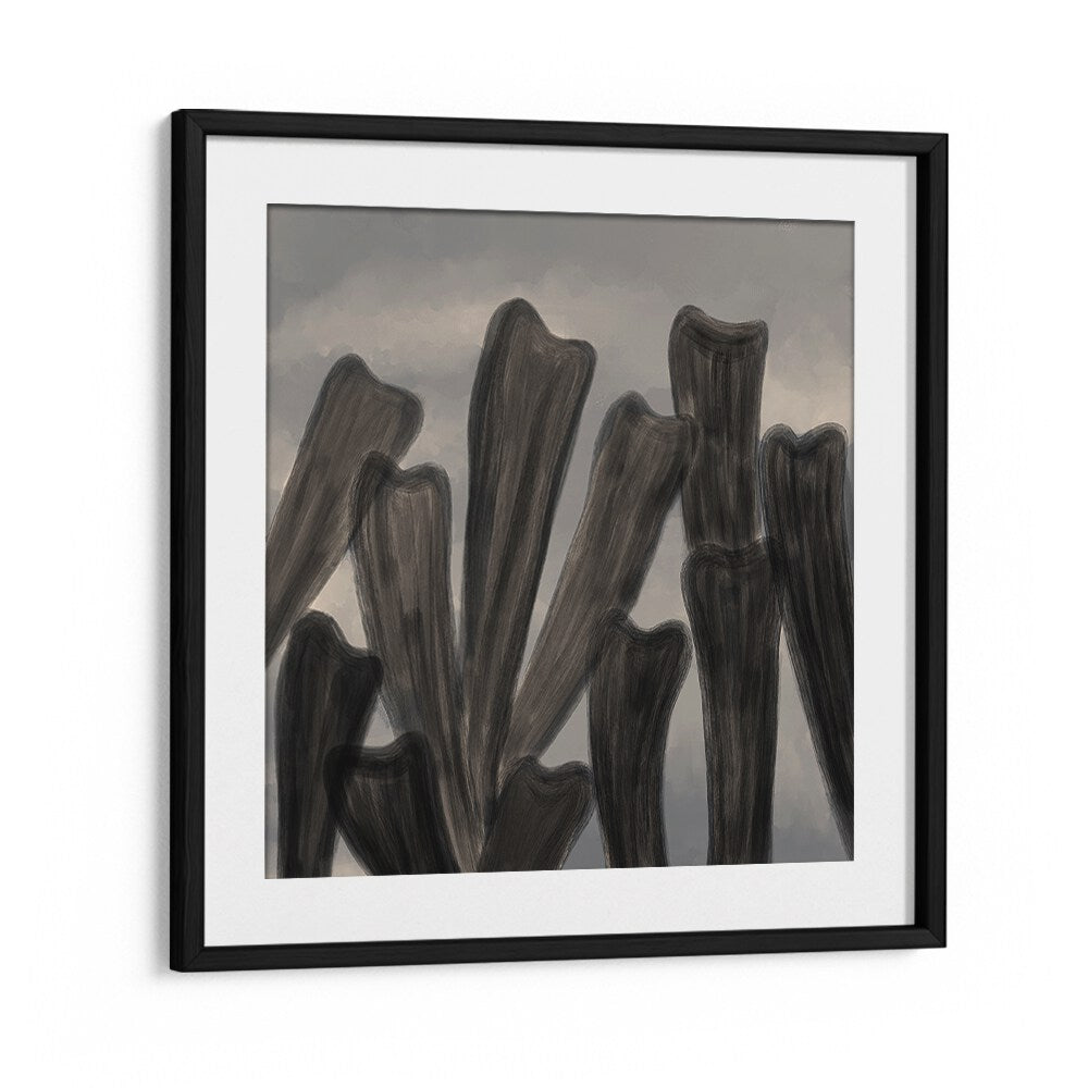 Stylish BOTANICAL ABSTRACT V, FLORAL FLOWER PAINTINGS with contemporary charm, perfect for home or office decor.