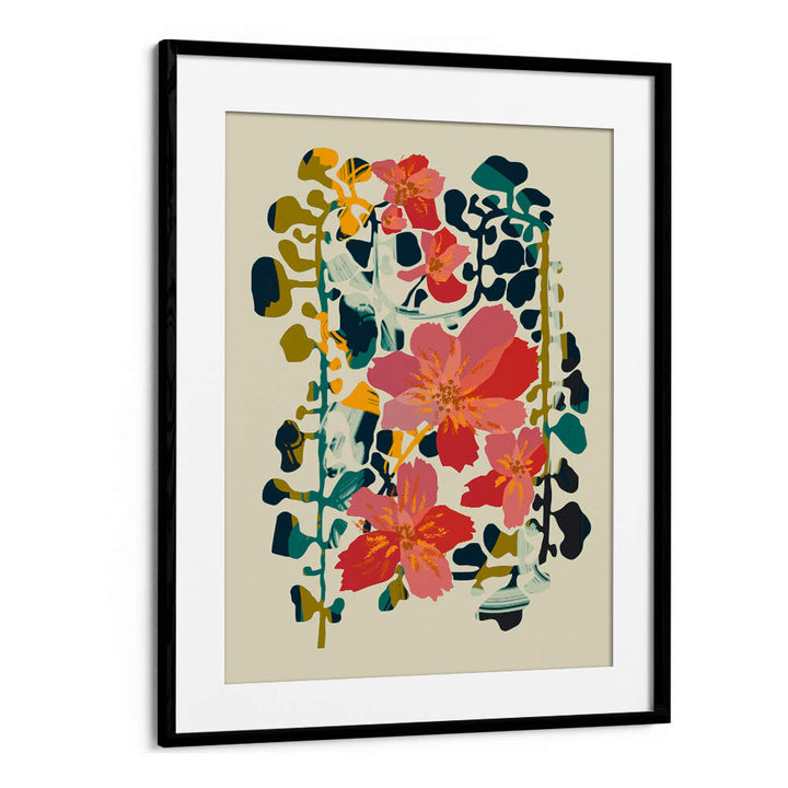 Vibrant Colorful Orchid Floral Flower Paintings add elegance to any room, showcasing nature's beauty perfectly.