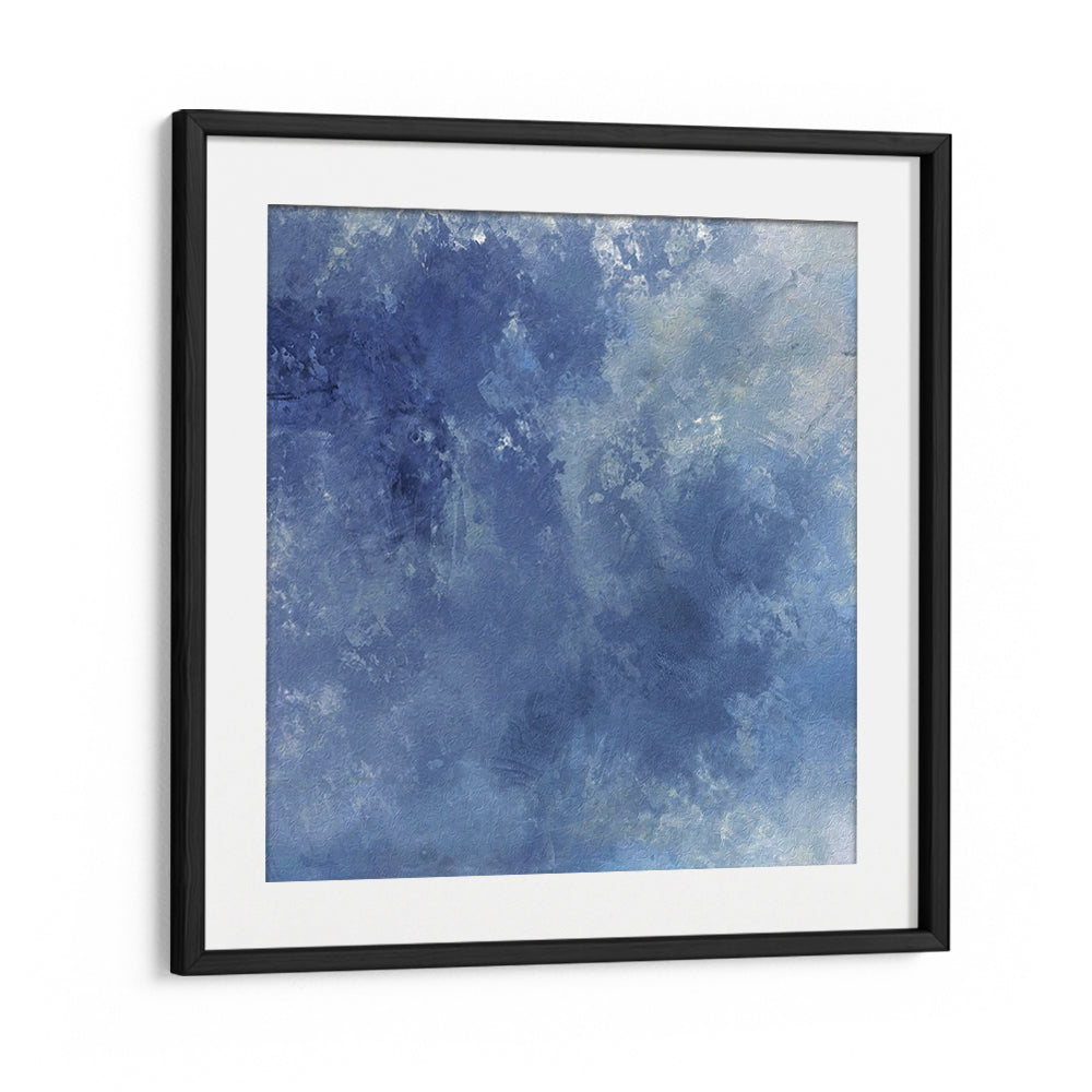 Vibrant blue hues blend seamlessly in CHASING BLUE SKIES, ABSTRACT PAINTINGS, perfect for any art lover's collection.