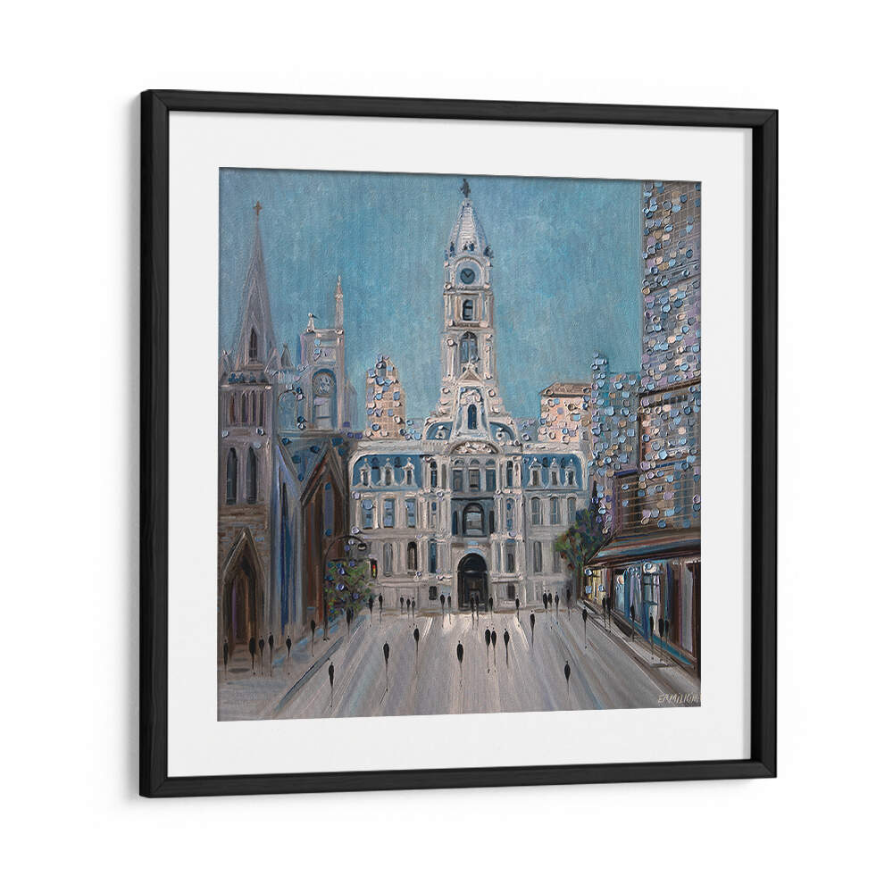CITY HALL PHILLY , MODERN IMPRESSIONISM PAINTINGS