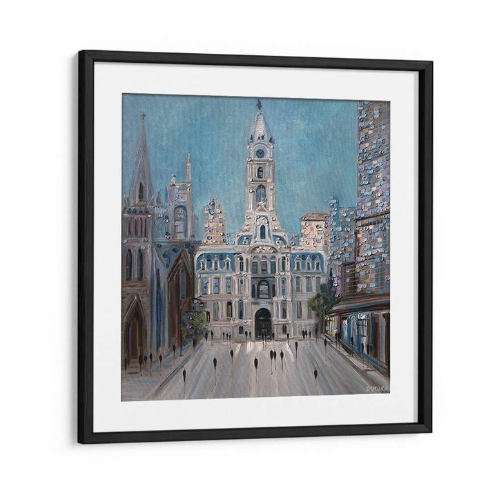 CITY HALL PHILLY , MODERN IMPRESSIONISM PAINTINGS