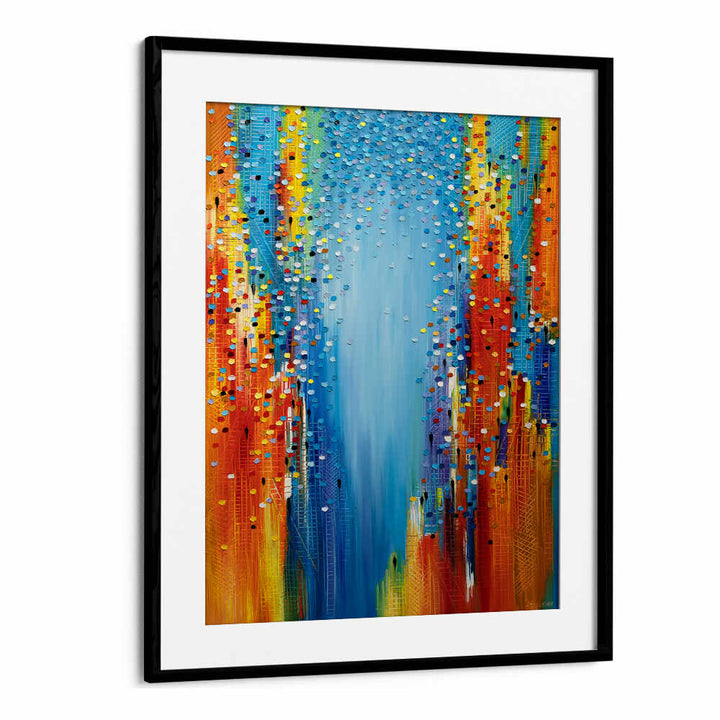 CITY IN MOTION , MODERN IMPRESSIONISM PAINTINGS