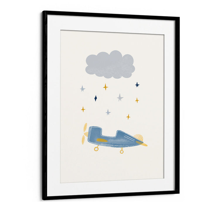 CLOUD AIRPLANE , KIDS ROOM PAINTINGS