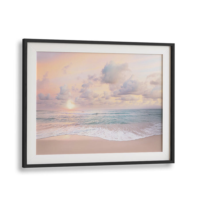 CLOUDY SUNSET , BEACH PAINTINGS