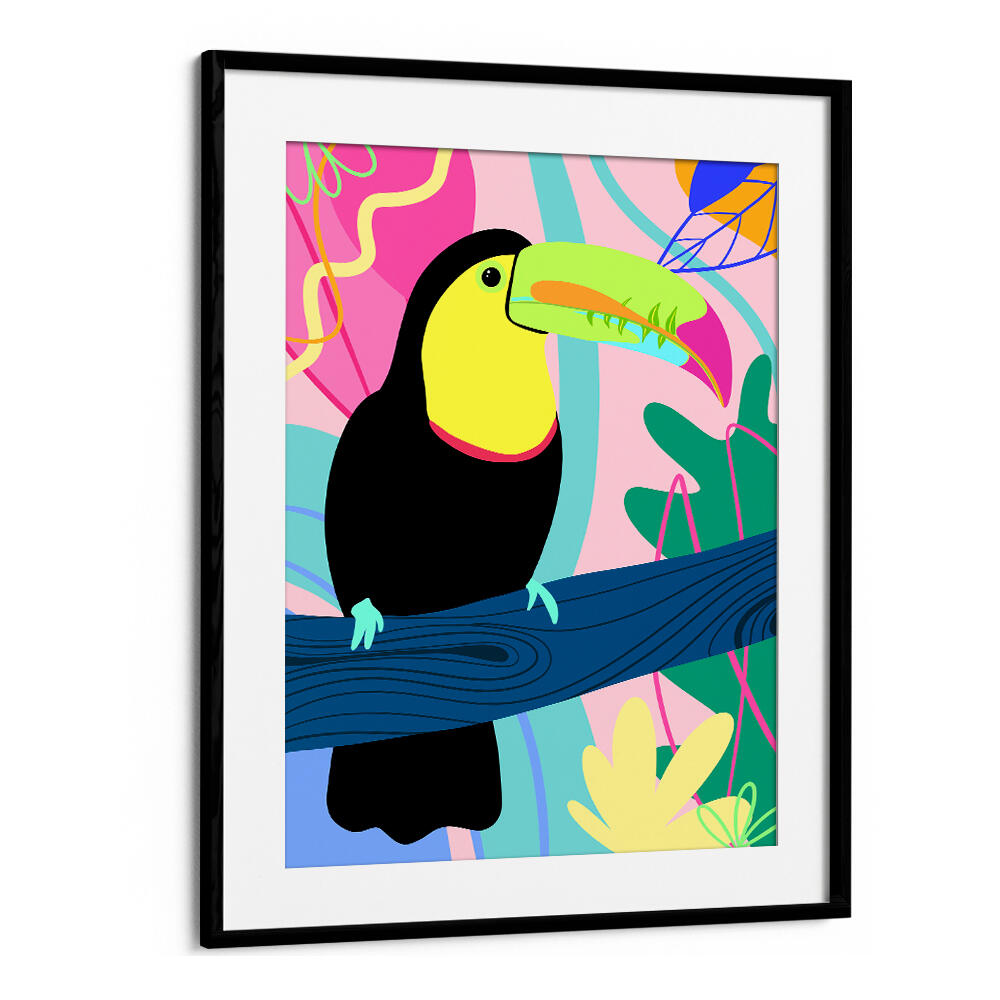COLORFUL TOUCAN , KIDS ROOM PAINTINGS