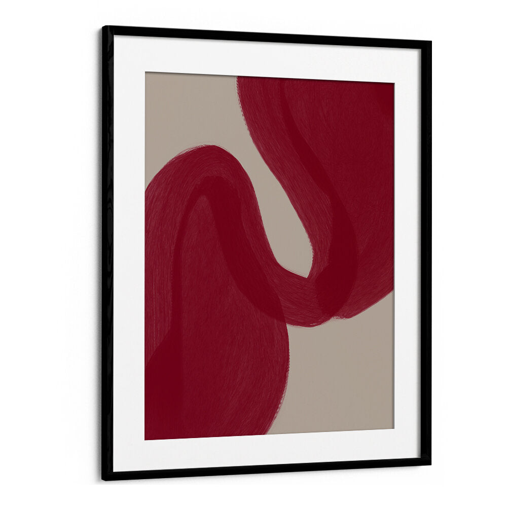 COLOUR PALETTE BURGUNDY II . ABSTRACT PAINTINGS