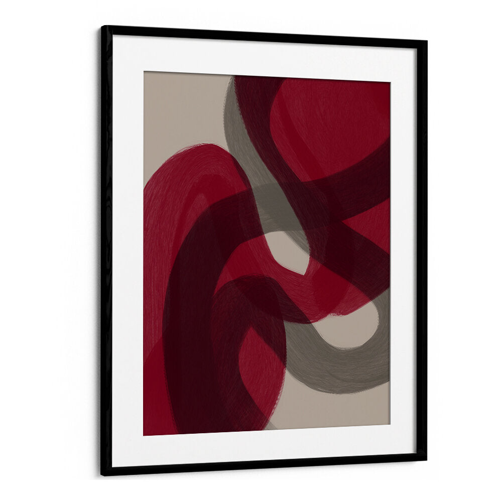 COLOUR PALETTE BURGUNDY XV , ABSTRACT PAINTINGS