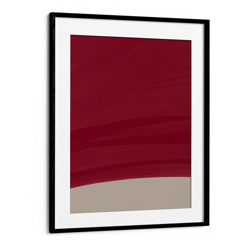 COLOUR PALETTE BURGUNDY III , ABSTRACT PAINTINGS