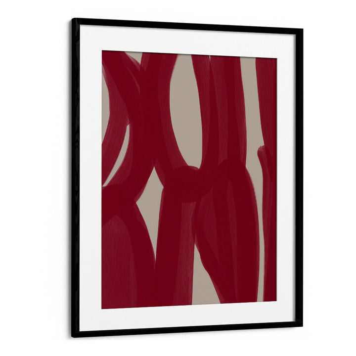 COLOUR PALETTE BURGUNDY IV , ABSTRACT PAINTINGS