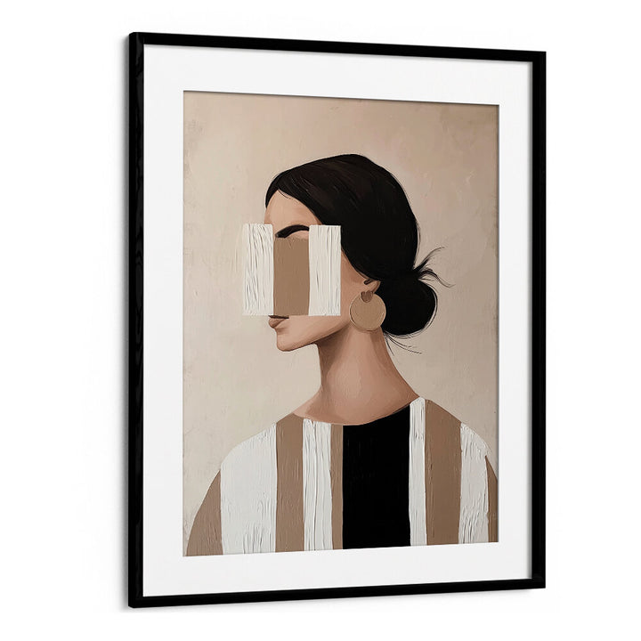 COLOUR PALETTE MOCHA MOUSSE XI , PORTRAITS & FIGURATIVE ILLUSTRATIONS