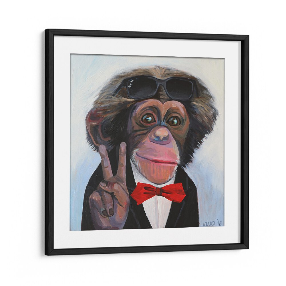Vibrant COOL PRIMATE CHARM, COMIC POSTERS featuring a stylish monkey, perfect for comic lovers and collectors.