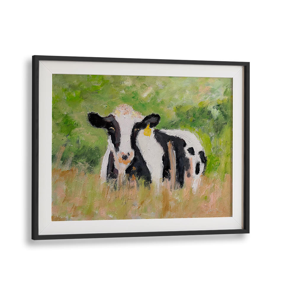 COVERED IN CLOVER , ANIMAL PAINTINGS