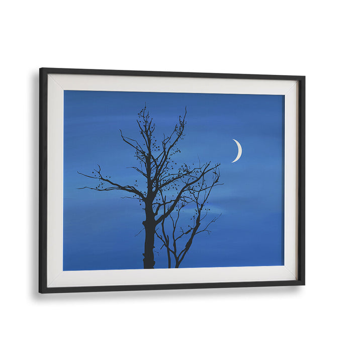 CRESCENT BLUE SKY , LANDSCAPE PAINTINGS