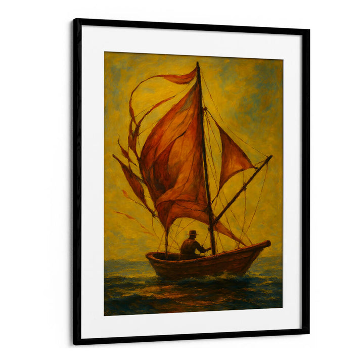 CRIMSON SAIL AT DAWN