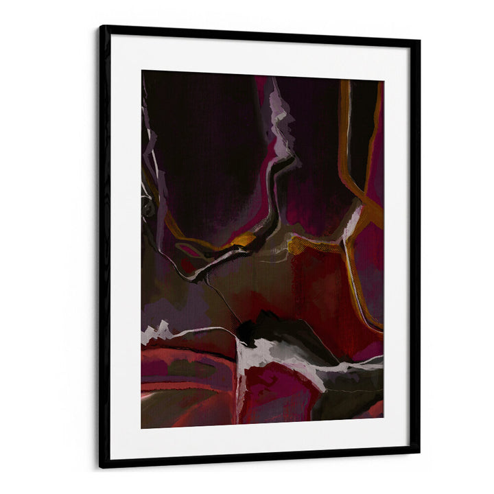 CRIMSON VEIL , ABSTRACT PAINTINGS