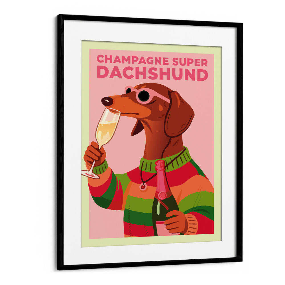 DACHSHUND CHAMPAGNE PARTY
