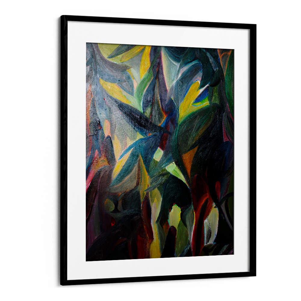 DEEP WOODS , ABSTRACT PAINTINGS