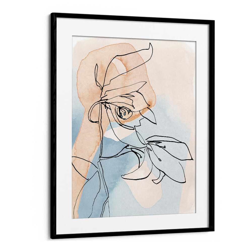 DELICATE LINE BLOOM , ORGANIC FORMS