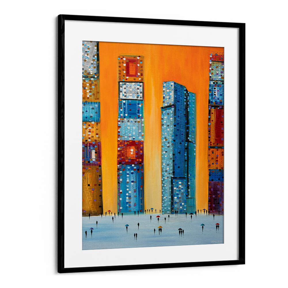 DIDN'T IT RAIN , MODERN IMPRESSIONISM PAINTINGS