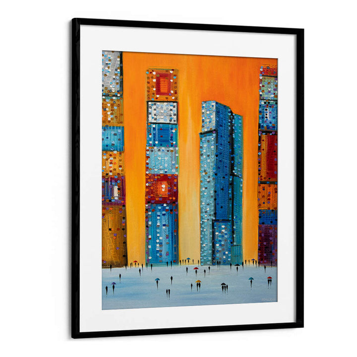 DIDN'T IT RAIN , MODERN IMPRESSIONISM PAINTINGS