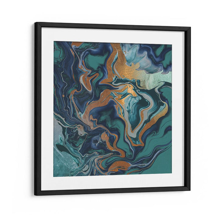 Bold swirls of green and gold define the DRAMAQUEEN MARBLE GREEN, ABSTRACT PAINTINGS, perfect for modern decor.