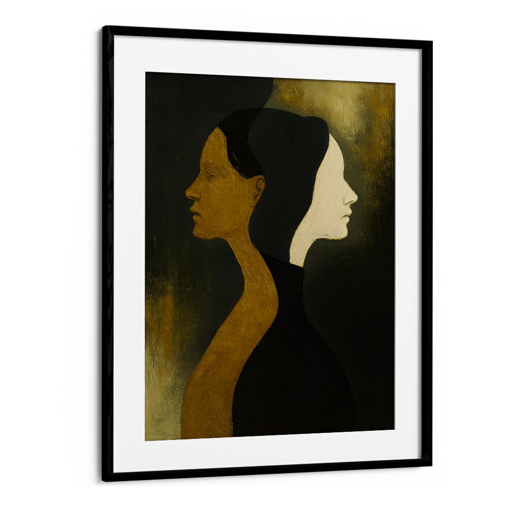 DUAL HORIZONS , EXPRESSIONISM PAINTINGS