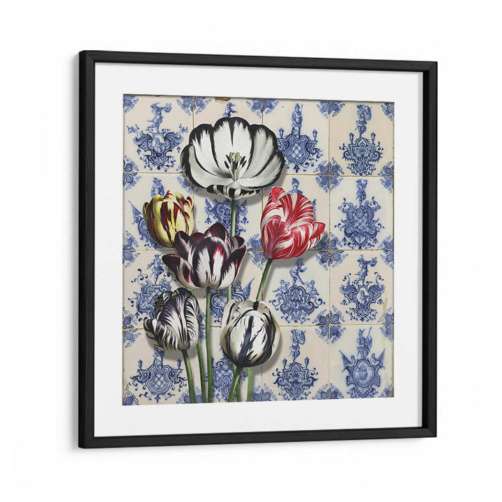 DUTCH TULIPS ON TILES