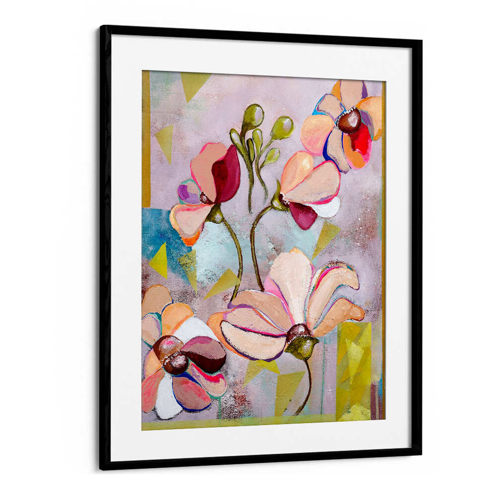 EDEN , FLORAL FLOWER PAINTINGS