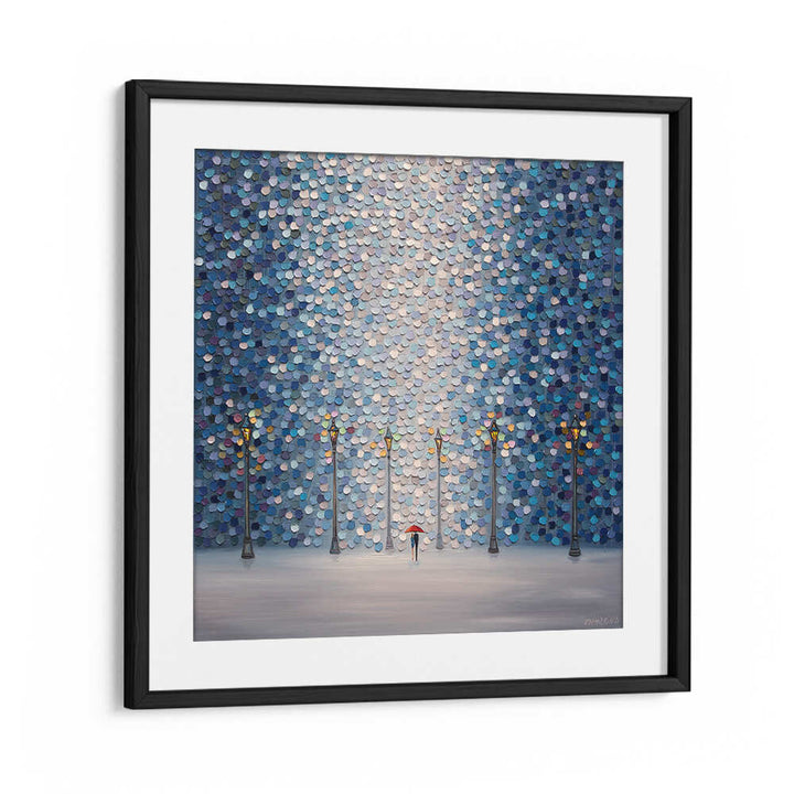 EARLY AT NIGHT , MODERN IMPRESSIONISM PAINTINGS