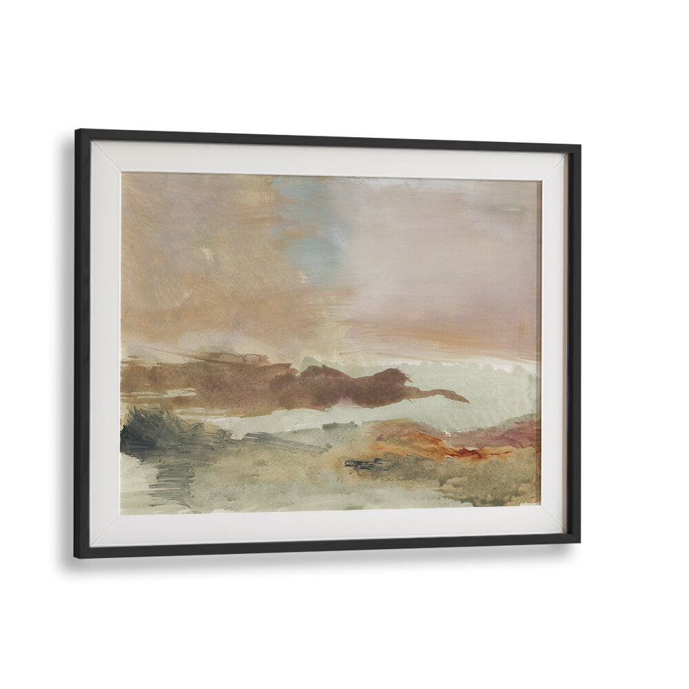 Abstract landscape painting from the EARTHTONES I, LANDSCAPE PAINTINGS collection, evoking nature's serene beauty.