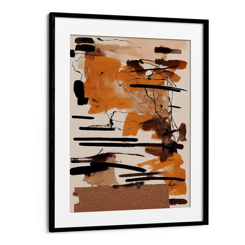 EARTHY STROKES , ABSTRACT PAINTINGS
