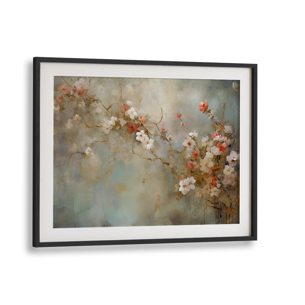 FFA VINTAGE FLORAL IV , FLORAL FLOWER PAINTINGS