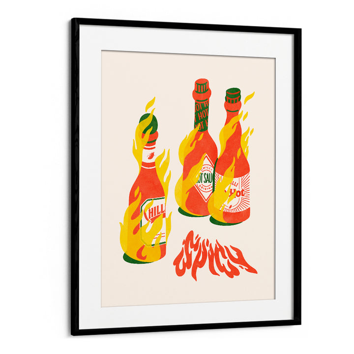FIERY HOT SAUCE BOTTLES