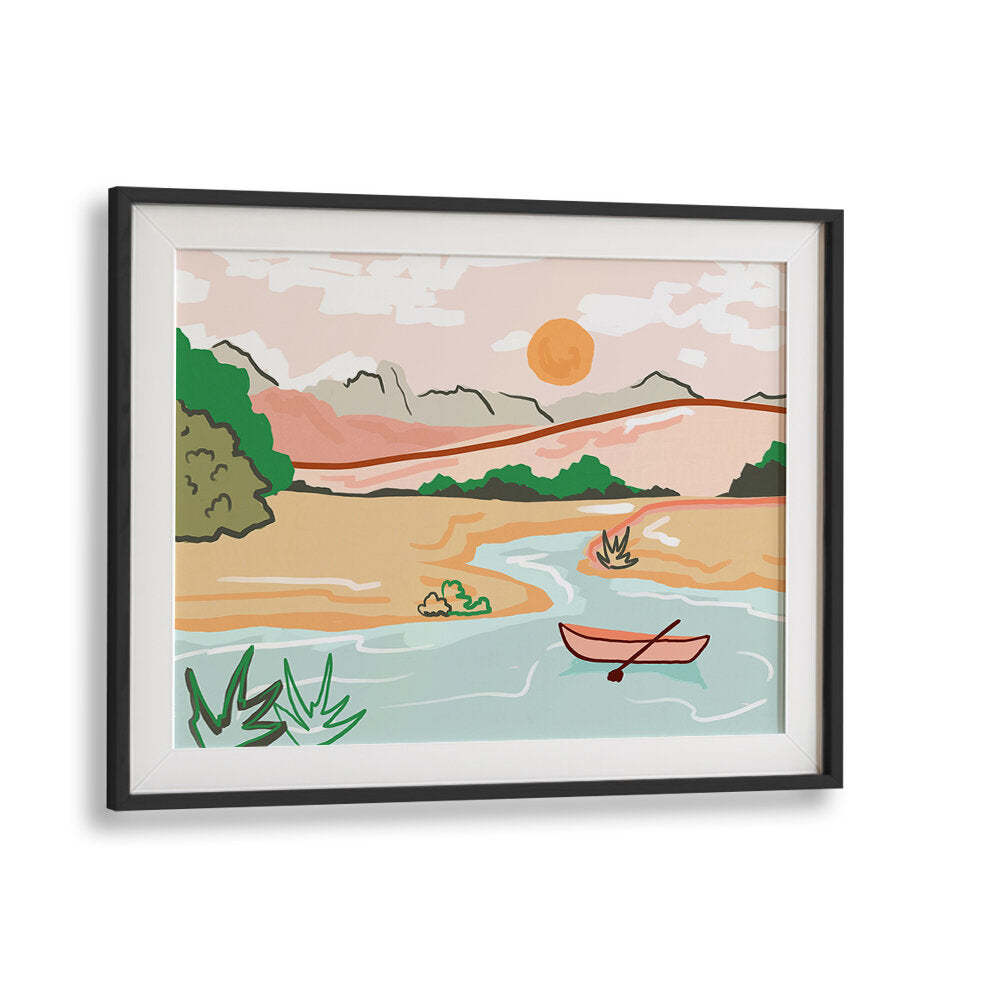 FLOATING THROUGH LIFE LIKE THIS , LANDSCAPE PAINTINGS