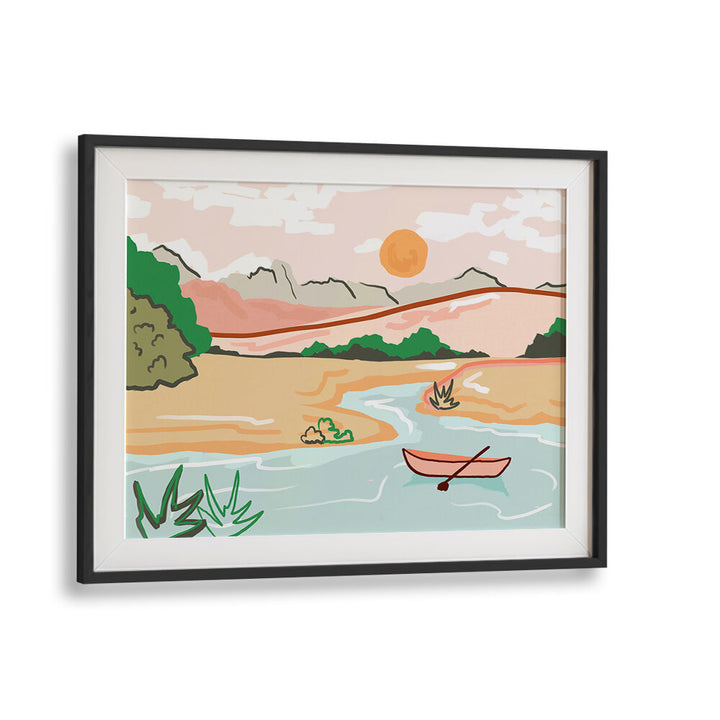 FLOATING THROUGH LIFE LIKE THIS , LANDSCAPE PAINTINGS